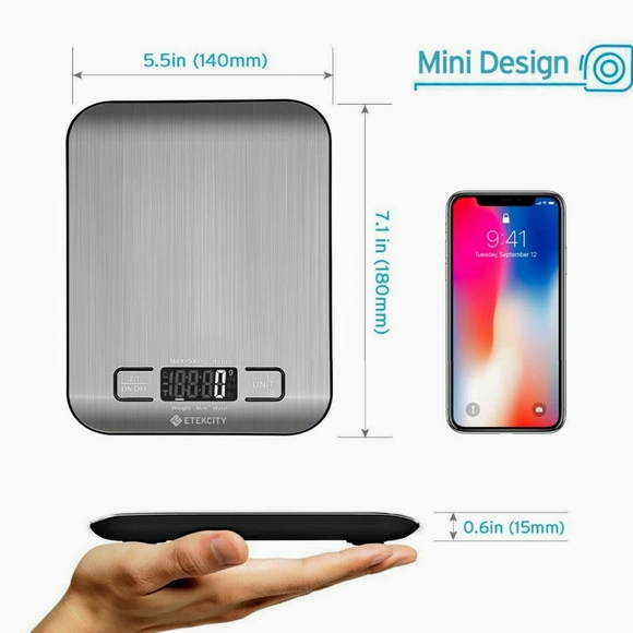 Digital Kitchen Scale - Picture 3 of 4
